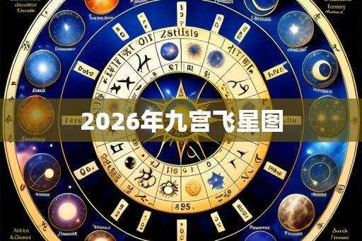 2026年九宫飞星图