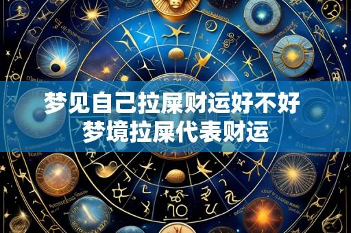 梦见自己拉屎财运好不好 梦境拉屎代表财运