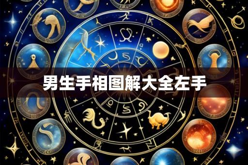 男生手相图解大全左手