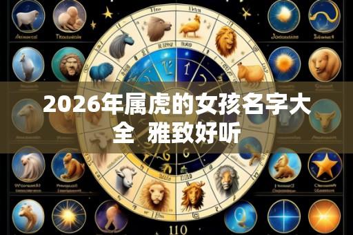 2026年属虎的女孩名字大全 雅致好听