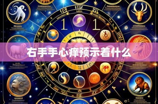 右手手心痒预示着什么