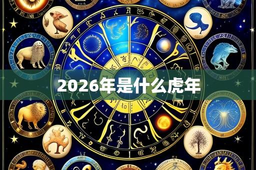 2026年是什么虎年