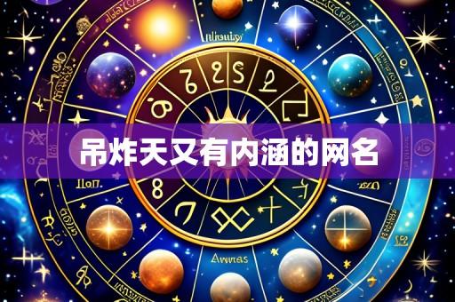 吊炸天又有内涵的网名