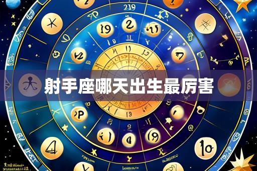 射手座哪天出生最厉害