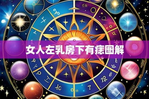 女人左乳房下有痣图解