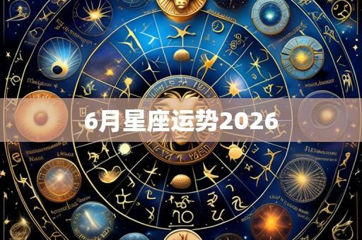 6月星座运势2026