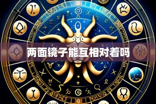两面镜子能互相对着吗