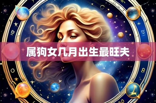 属狗女几月出生最旺夫