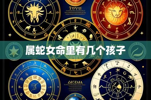 属蛇女命里有几个孩子