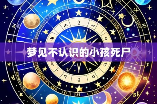 梦见不认识的小孩死尸