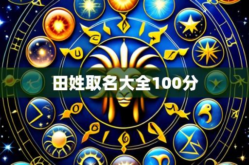 田姓取名大全100分