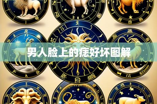 男人脸上的痣好坏图解