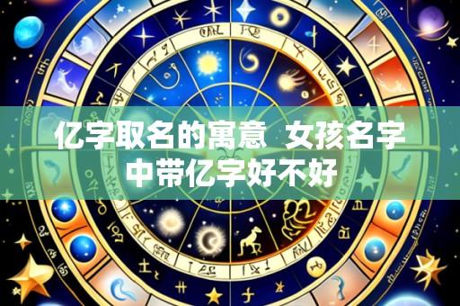亿字取名的寓意 女孩名字中带亿字好不好