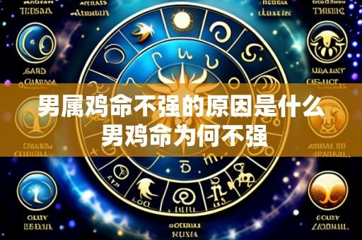 男属鸡命不强的原因是什么 男鸡命为何不强