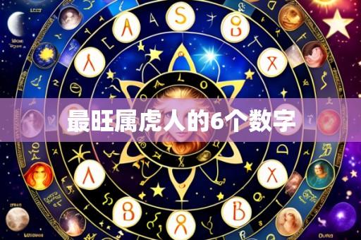 最旺属虎人的6个数字