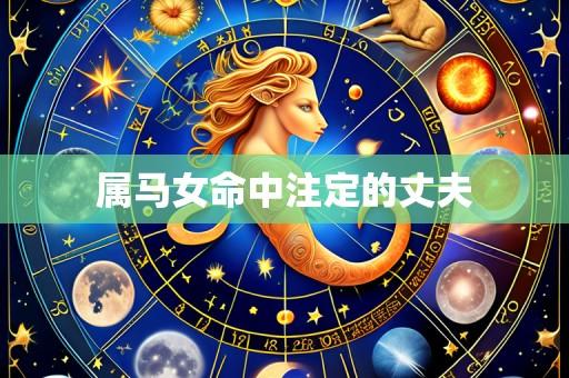 属马女命中注定的丈夫