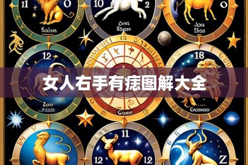 女人右手有痣图解大全