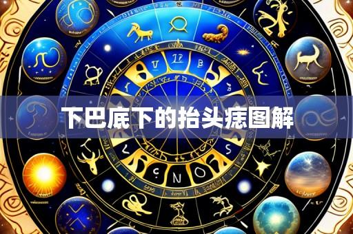 下巴底下的抬头痣图解