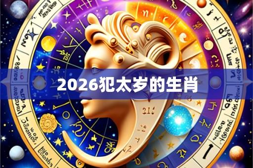 2026犯太岁的生肖