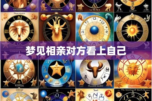 梦见相亲对方看上自己