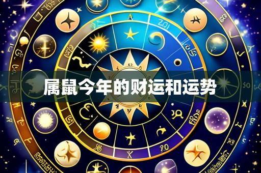 属鼠今年的财运和运势