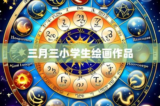 三月三小学生绘画作品