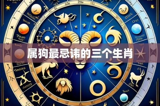 属狗最忌讳的三个生肖