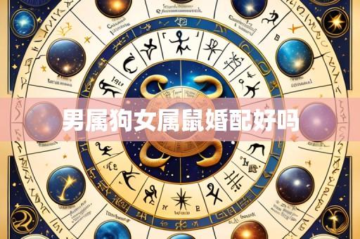 男属狗女属鼠婚配好吗