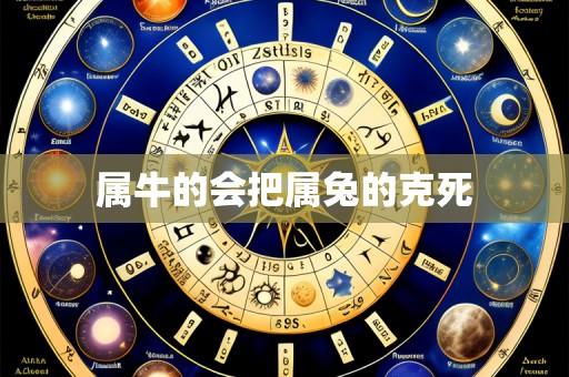 属牛的会把属兔的克死