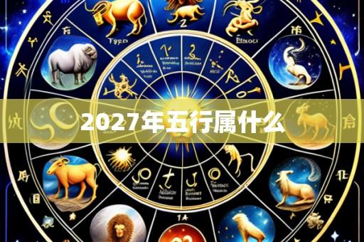 2027年五行属什么