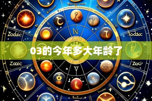 03的今年多大年龄了