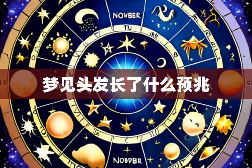 梦见头发长了什么预兆