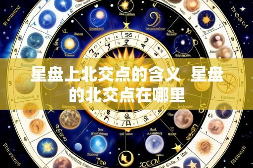 星盘上北交点的含义 星盘的北交点在哪里