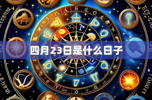 四月23日是什么日子