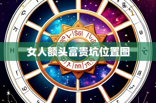 女人额头富贵坑位置图