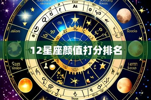12星座颜值打分排名