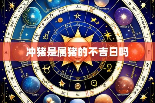 冲猪是属猪的不吉日吗