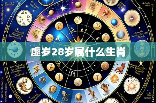 虚岁28岁属什么生肖
