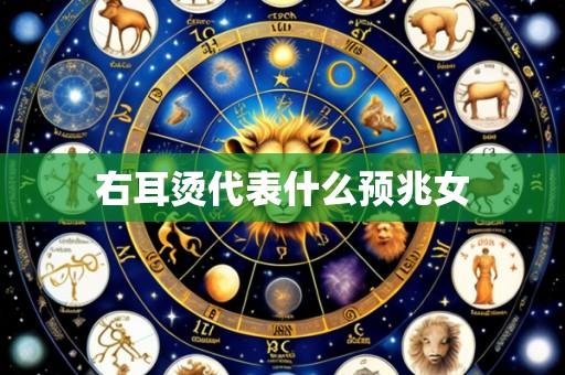 右耳烫代表什么预兆女