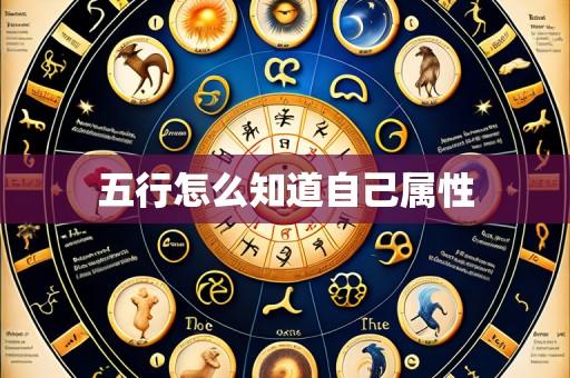 五行怎么知道自己属性