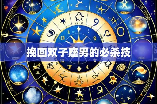 挽回双子座男的必杀技