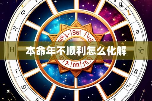 本命年不顺利怎么化解