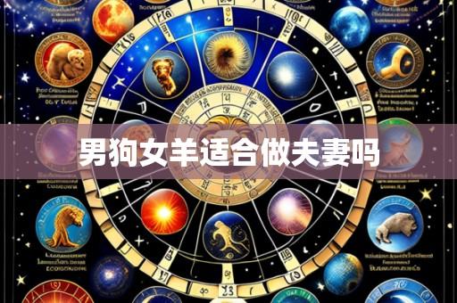 男狗女羊适合做夫妻吗