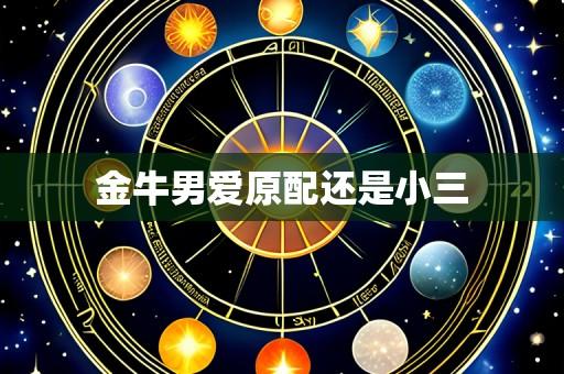 金牛男爱原配还是小三