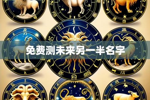 免费测未来另一半名字