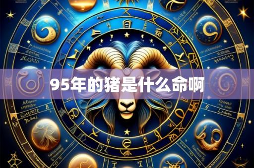 95年的猪是什么命啊