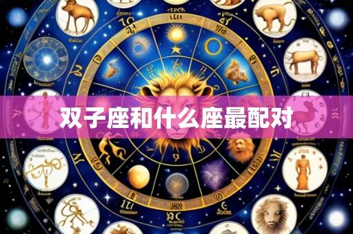 双子座和什么座最配对
