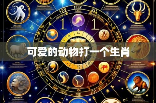 可爱的动物打一个生肖
