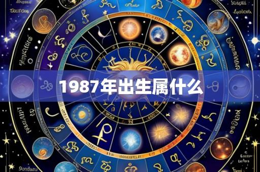 1987年出生属什么