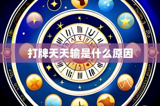 打牌天天输是什么原因
